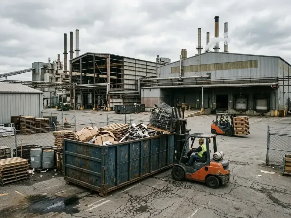 industrial-factory-scrap-conta-003 — frequently asked questions, Cheap Roll-off Dumpster Rentals in Chatham, IL